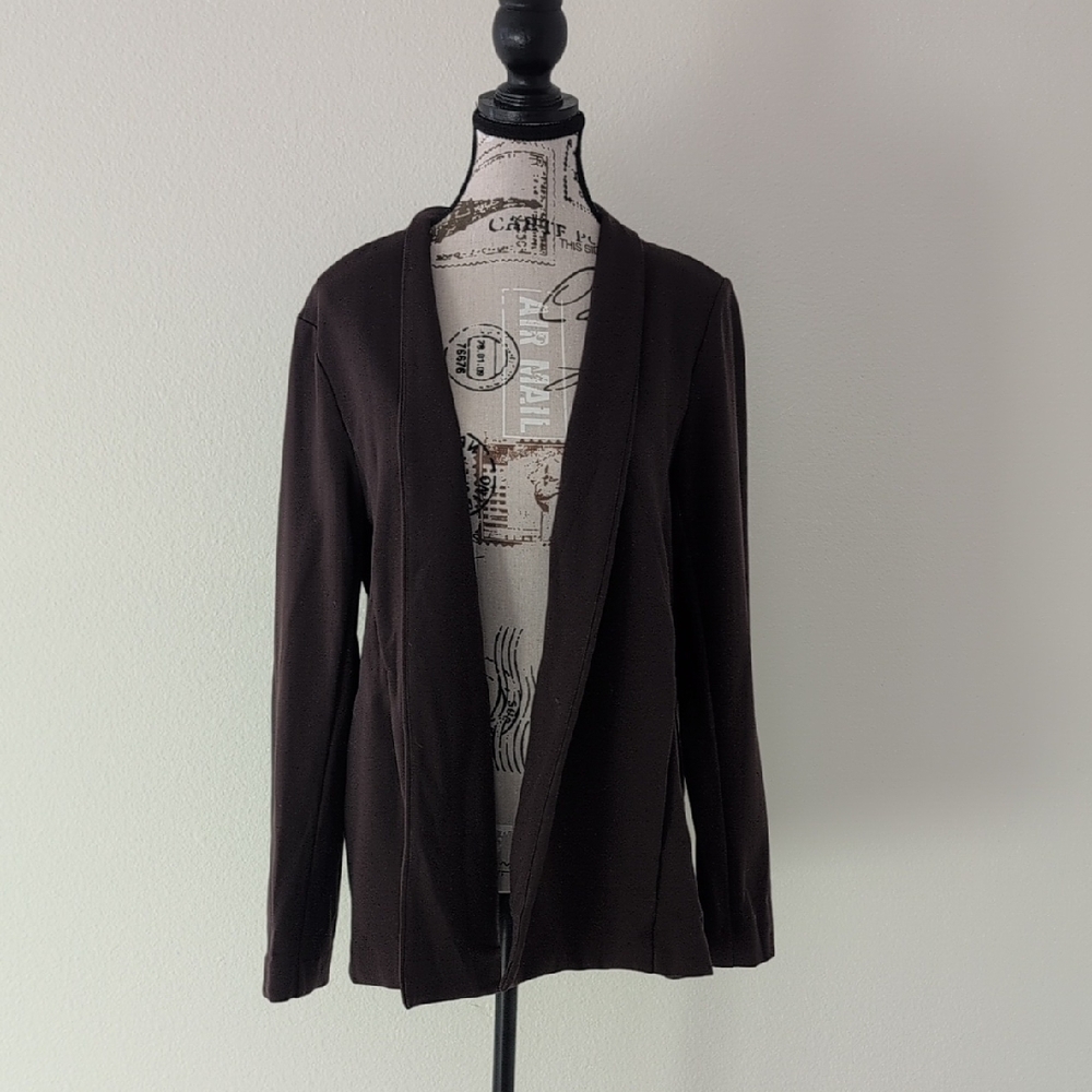 Eileen Fisher Dark Brown Women's Blazer